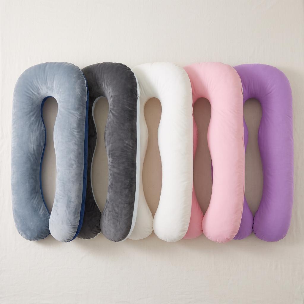 Coussin de grossesse et d'allaitement en forme de U
