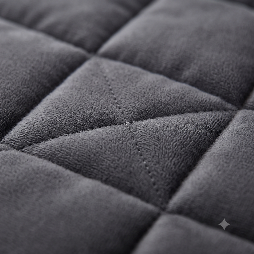 Couverture Lestée Dormia 8kg — Weighted Blanket 15lbs | Gris / Grey