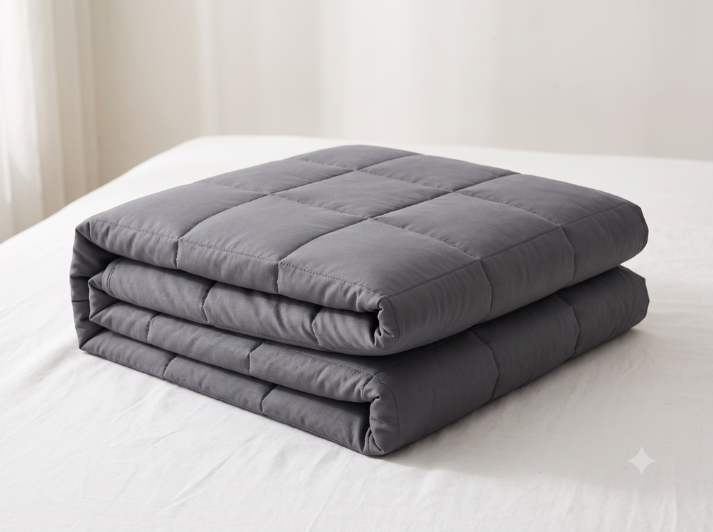 Couverture Lestée Dormia 8kg — Weighted Blanket 15lbs | Gris / Grey